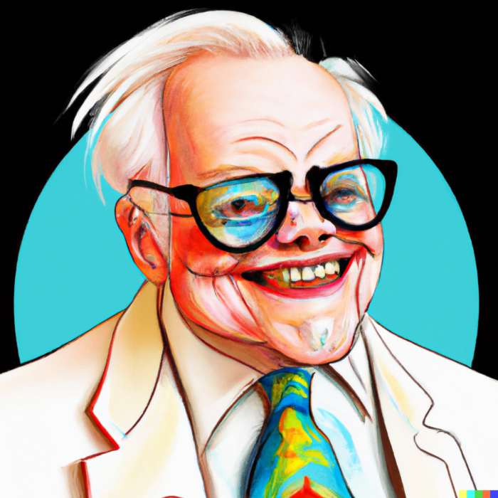 Warren Buffett And His Legendary Frugal Lifestyle - Digital Art 