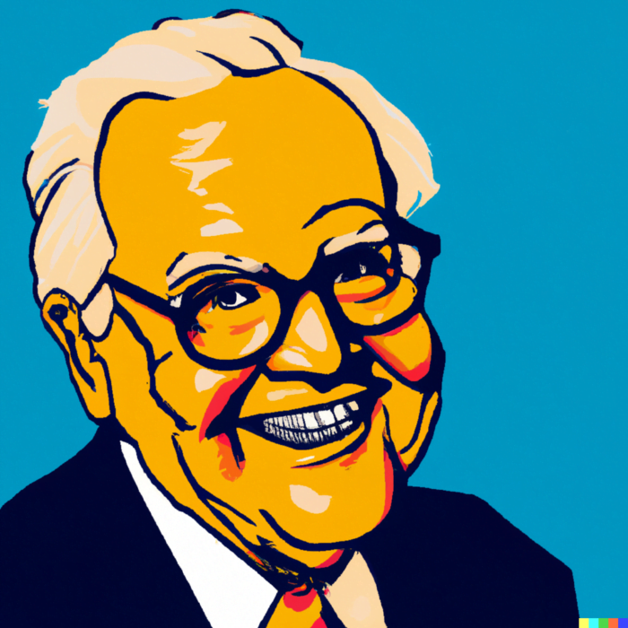 Warren Buffett and The Future of Berkshire Hathaway - digital art 