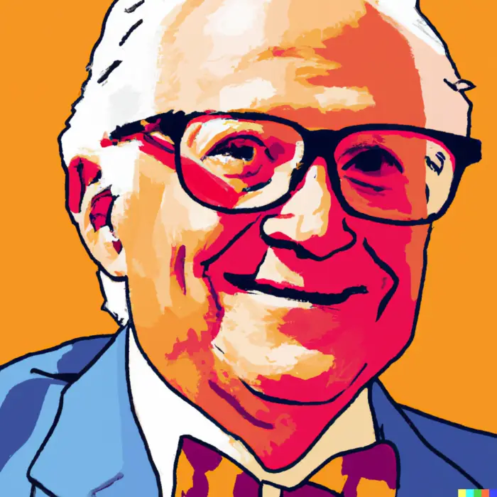 Warren Buffett’s Notable Investment Mistakes - Digital Art 