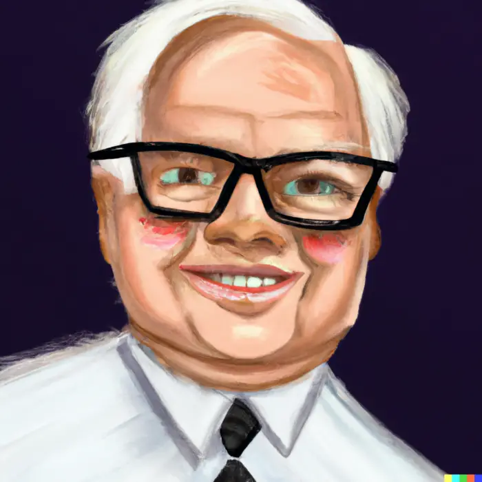 Warren Buffett's Belief in Delegated Authority - Digital Art 