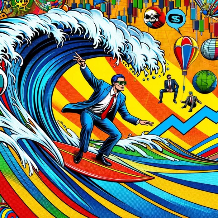 What The Heck Is Trend Following? Riding The Wave? - Digital Art 