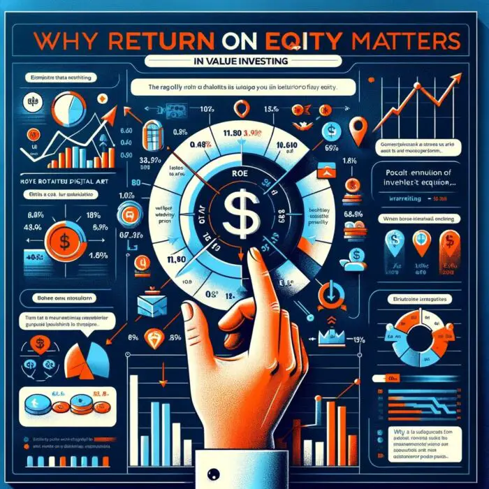 Why Return on Equity Matters in Value Investing Infographic - Digital Art 
