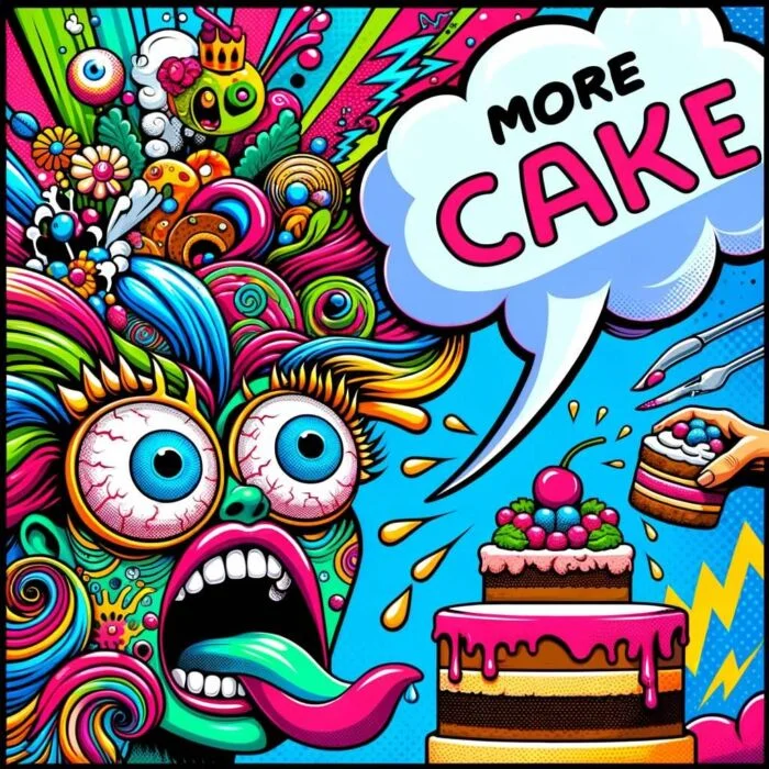 Capital Efficiency Is Like Having More Cake - digital art 