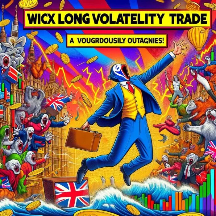 Case Study 1: Successful Long Volatility Trade - digital art 