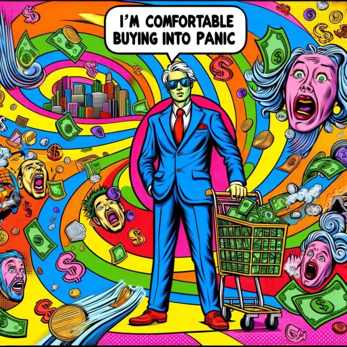 Comfortable Buying Into Panics As An Investor - Digital Art 