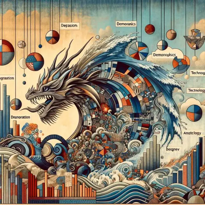 Integration of Market Cycle Analysis in the Dragon Portfolio - digital art 