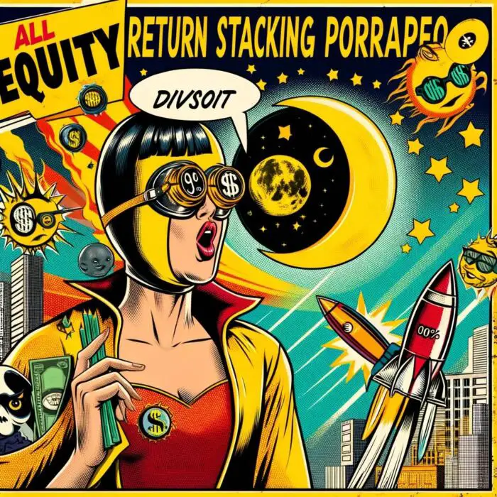 All Equity Return Stacking Portfolio - digital art 