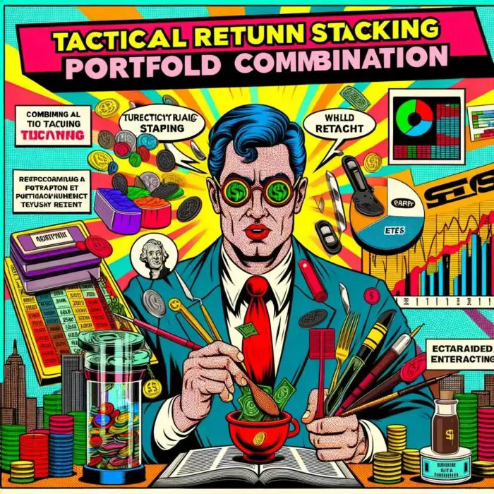 Tactical Return Stacking Portfolio Combination - digital art 
