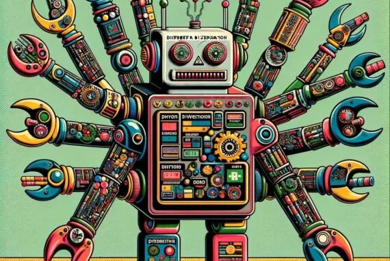 AQR Diversifying Strategies Robot - digital art