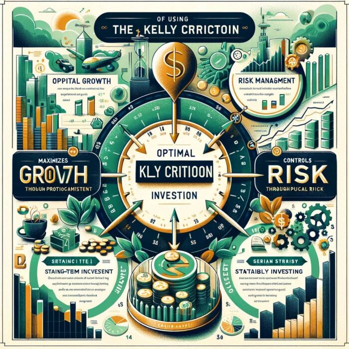 Benefits of Using the Kelly Criterion Optimal Growth - digital art 