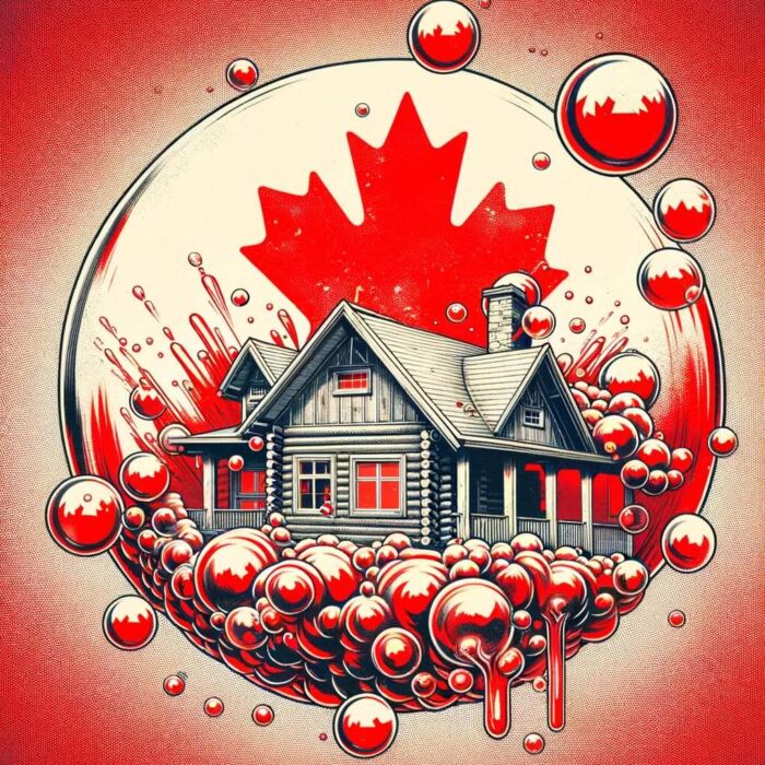 Canada housing bubble bursting hard on Canadians 