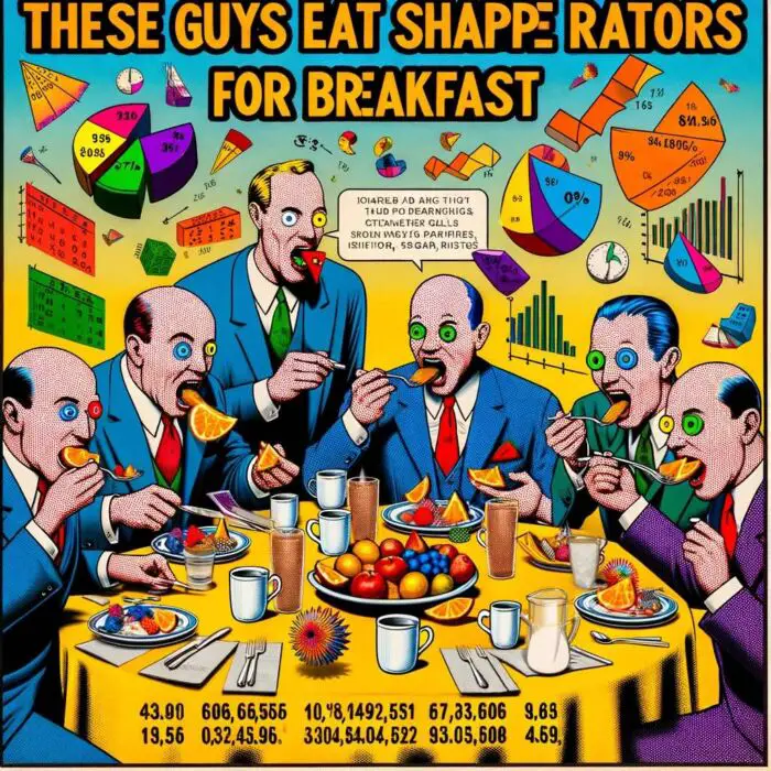 Eating Sharpe Ratios For Breakfast - digital art 
