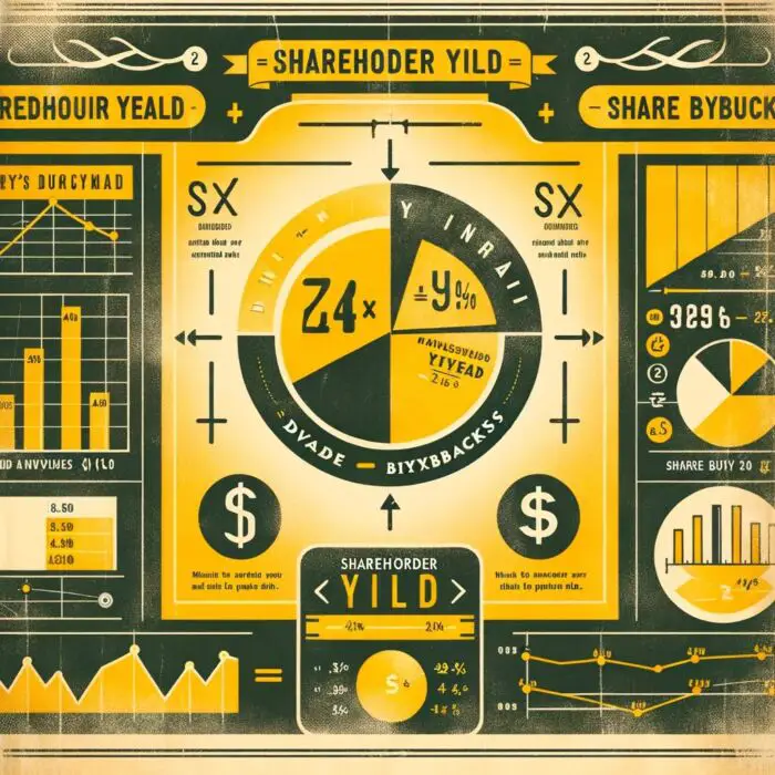 Shareholder Yield is Share Buybacks and Dividend Yield 
