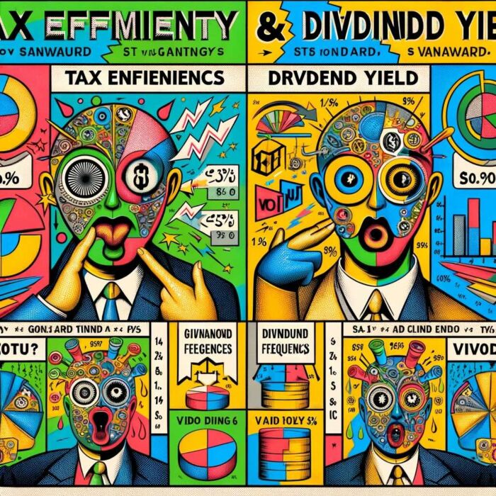 Tax Efficiency and Dividend Yield: An In-Depth Look at VTI and VOO - digital art 