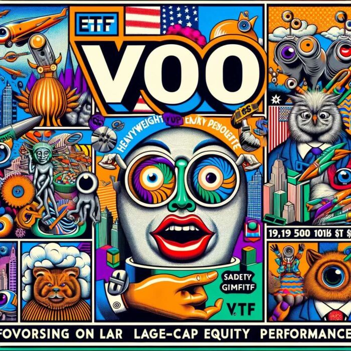 VOO ETF: Focused on Large-Cap Equities - digital art 