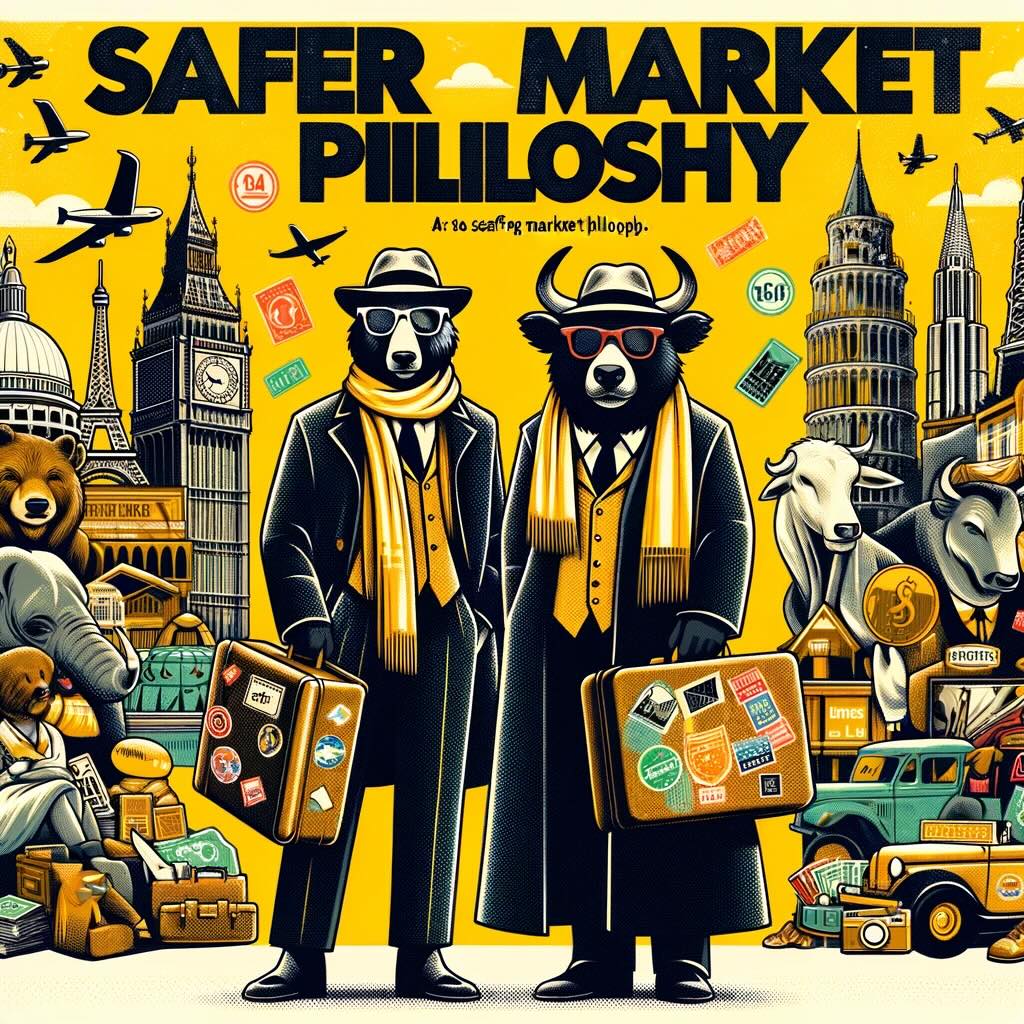 Safer Market Philosophy Bull and Bear Traveler 