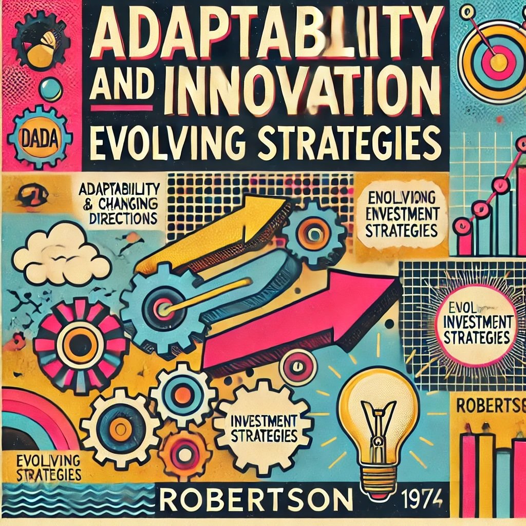 Adaptability and Innovation: Evolving Strategies captures key ideas like adaptability, innovation, and evolving strategies