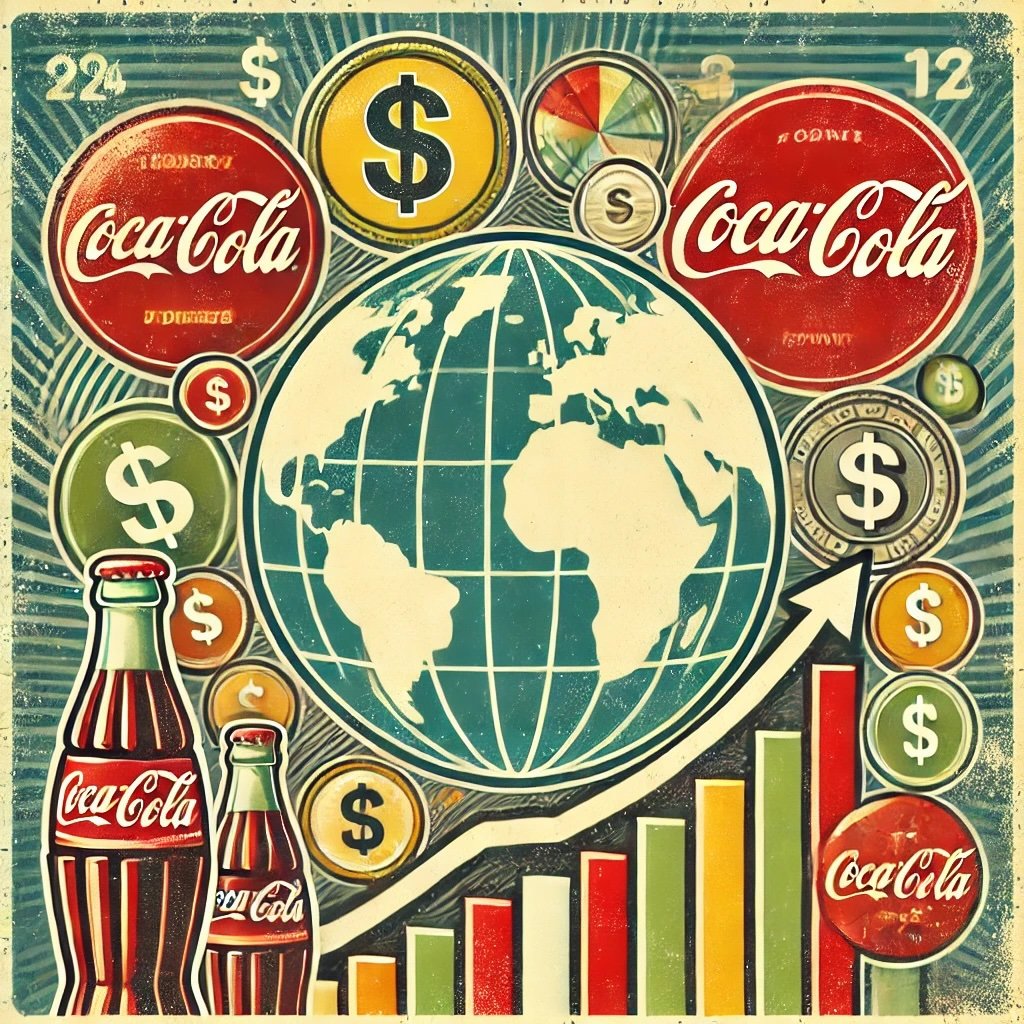 capturing the financial consistency and growth of companies like Coca-Cola