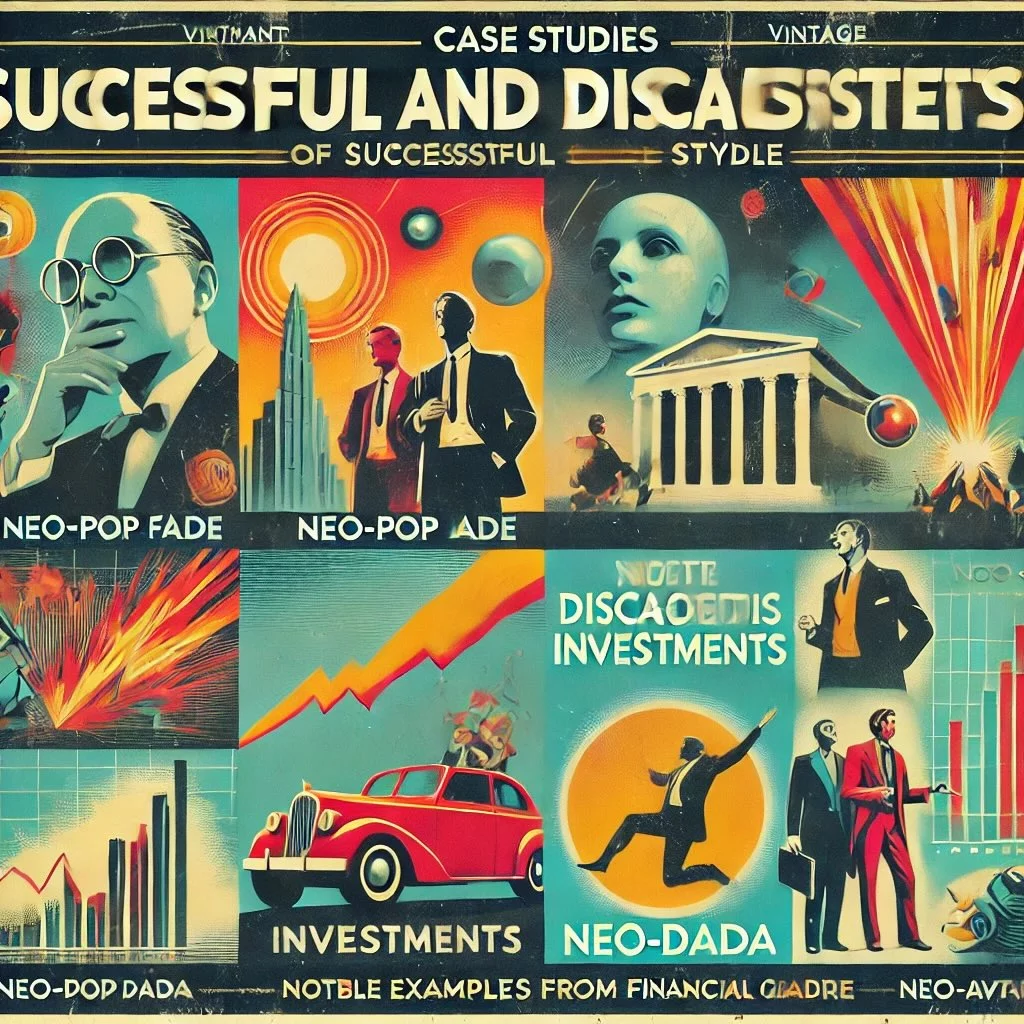case studies of successful and disastrous investments, focusing on notable examples from financial history