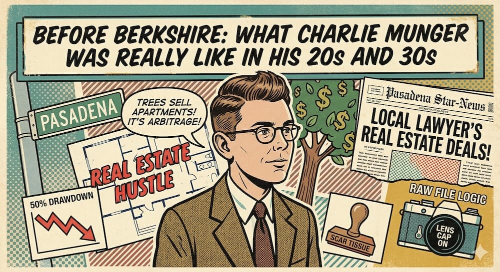 Before Berkshire: What Charlie Munger Was Really Like in His 20s and 30s