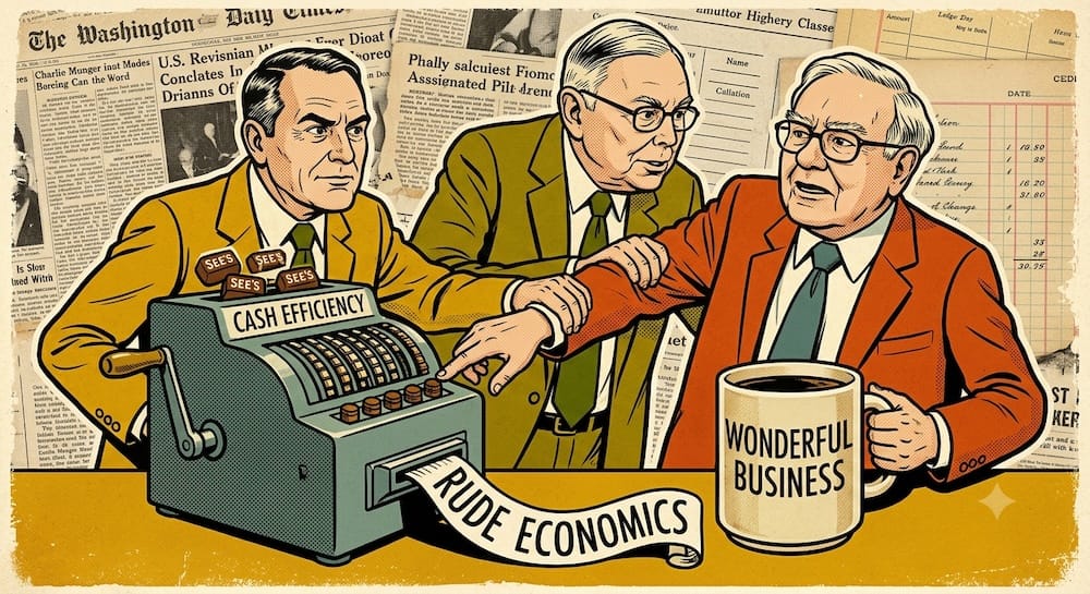 Qué le enseñó Charlie Munger a Warren Buffett sobre la calidad de un negocio