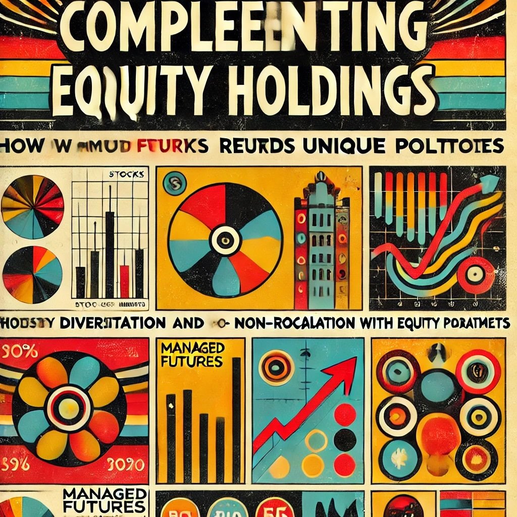 Complementing Equity Holdings elements to highlight the unique diversification managed futures bring to stock-heavy portfolios