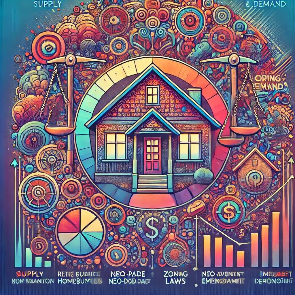 complex dynamics of homebuyers, available homes, and various economic factors that influence prices