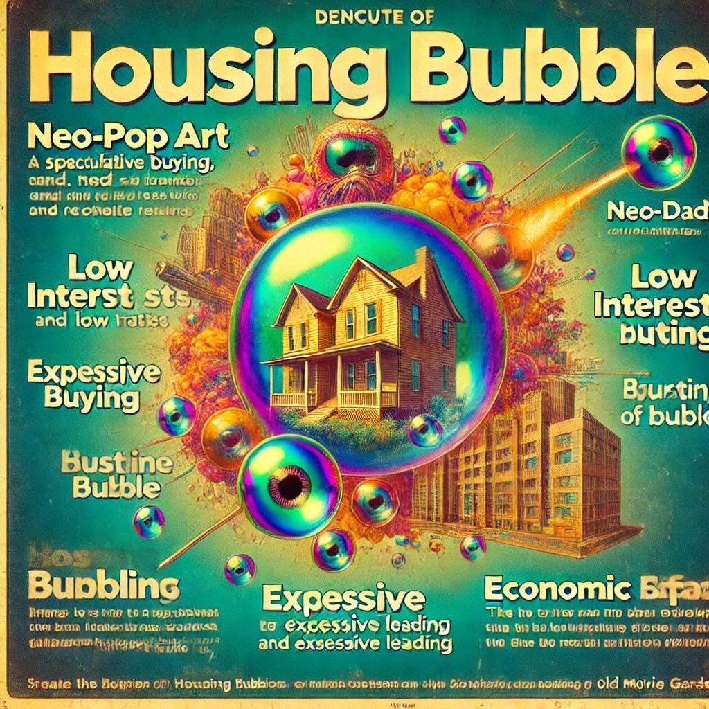 concept of housing bubbles, focusing on their definition, causes, and economic impact