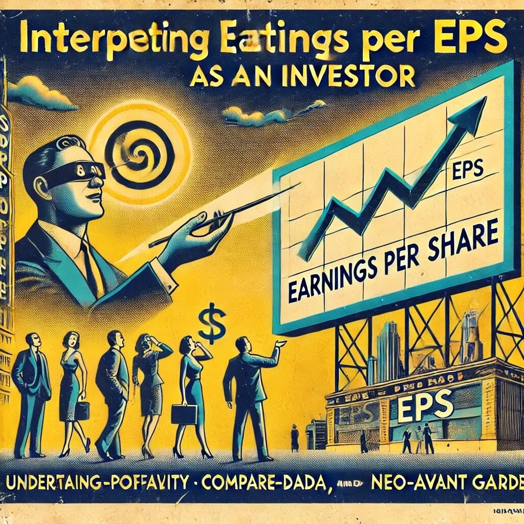 concept of interpreting Earnings Per Share (EPS) as an investor