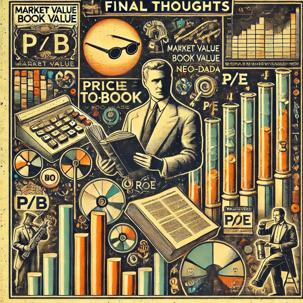 conclusion and final thoughts on the Price-to-Book (P/B) ratio as a tool in investment analysis