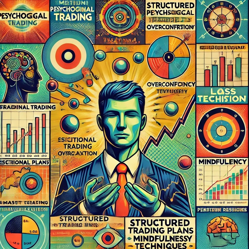 depicting the psychological challenges of trading with a focus on Monroe Trout's core principles captures the balance between maintaining discipline and navigating emotional and mental challenges in trading. 