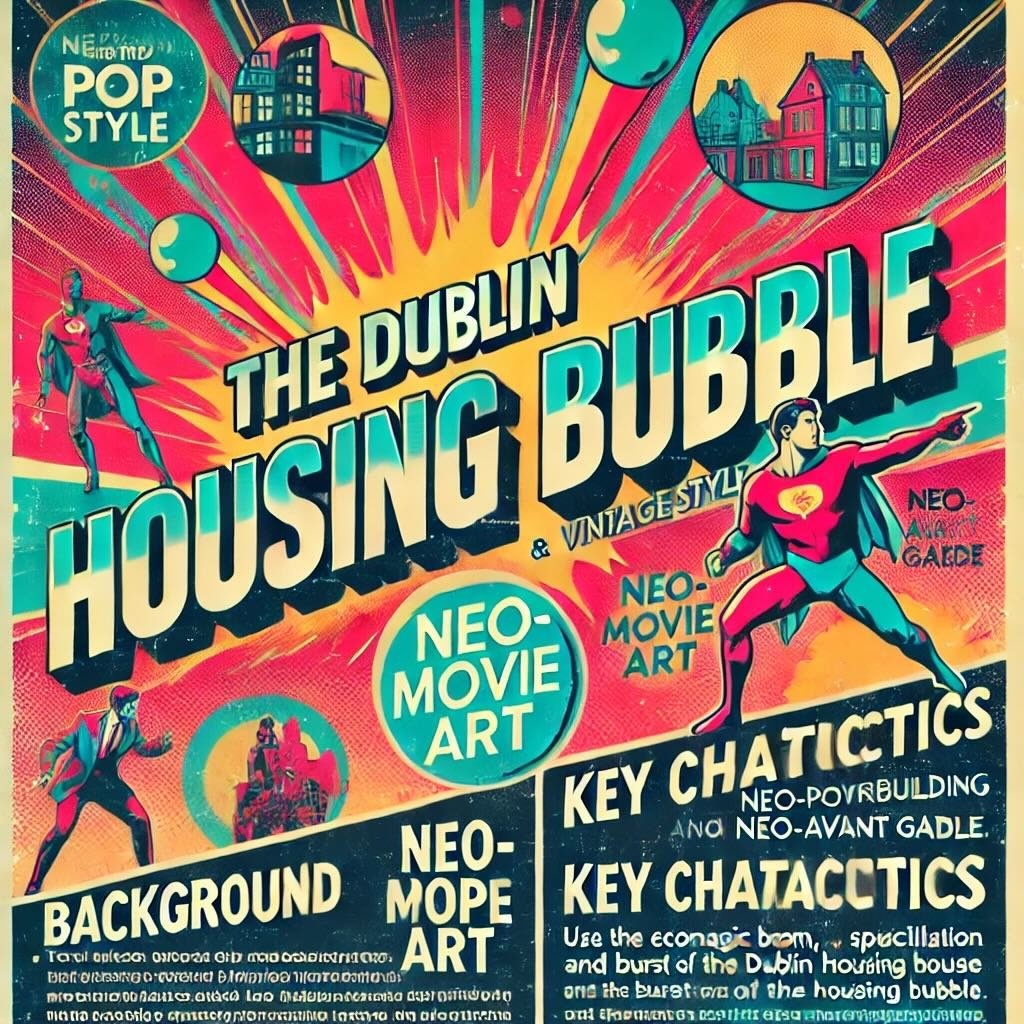 Dublin Housing Bubble, focusing on the economic boom, overbuilding, speculation, and the eventual crash