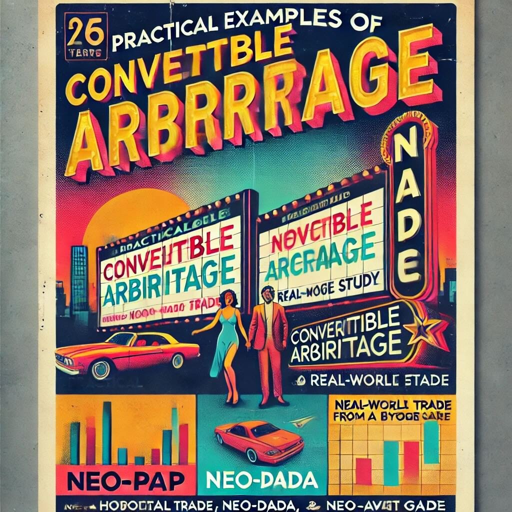 examples of convertible arbitrage, including a hypothetical trade and a real-world case study