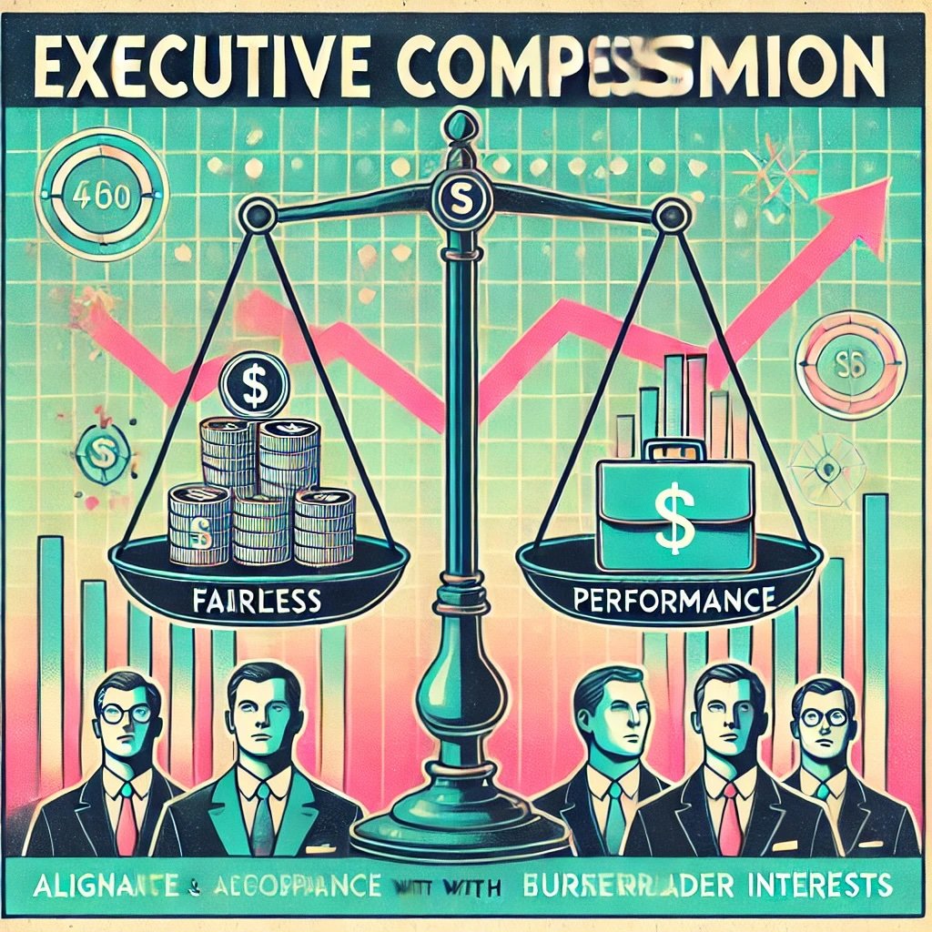 Executive Compensation emphasizing fairness, performance-based rewards, and alignment with shareholder interests