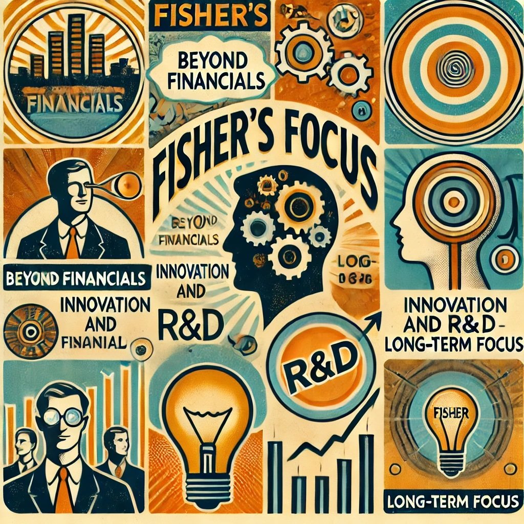 Fisher’s Focus" in investing highlights the themes of leadership, innovation, and long-term growth