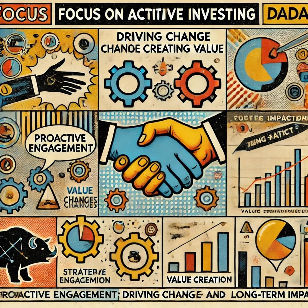 Focus on Activist Investing Driving Change and Creating Value captures the essence of proactive engagement, value creation, and long-term impact