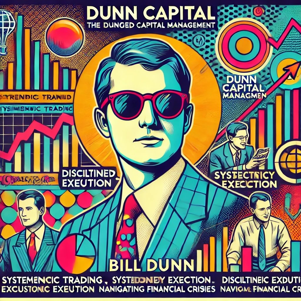 founding and growth of Dunn Capital Management, showcasing Bill Dunn's role as a trend-following pioneer and the firm's key milestones 