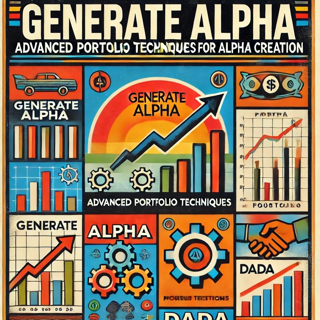 Generate Alpha: Advanced Portfolio Techniques For Alpha Creation