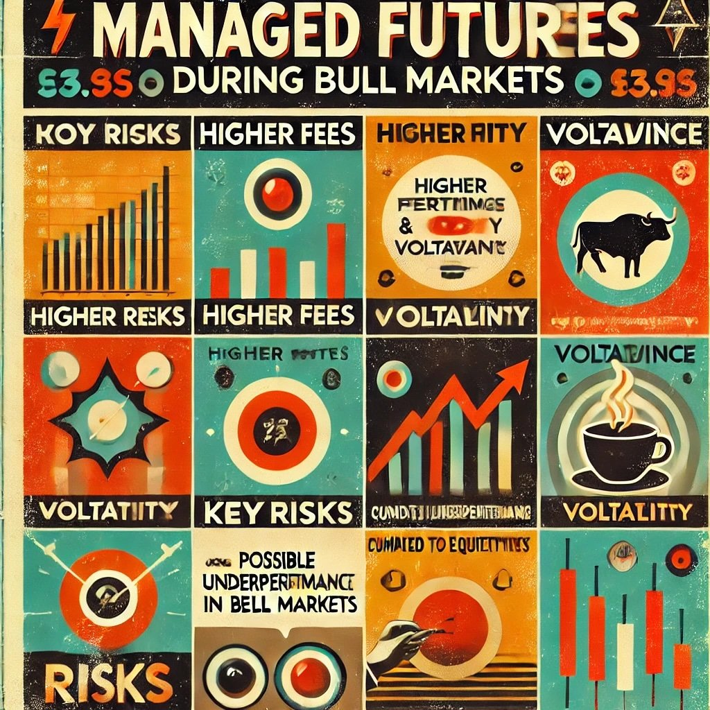 highlights the potential risks and considerations for managed futures during bull markets