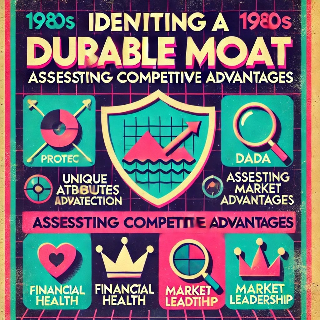 Identifying a Durable Moat Assessing Competitive Advantages captures the essence of evaluating a company’s unique attributes, financial health, and market position 