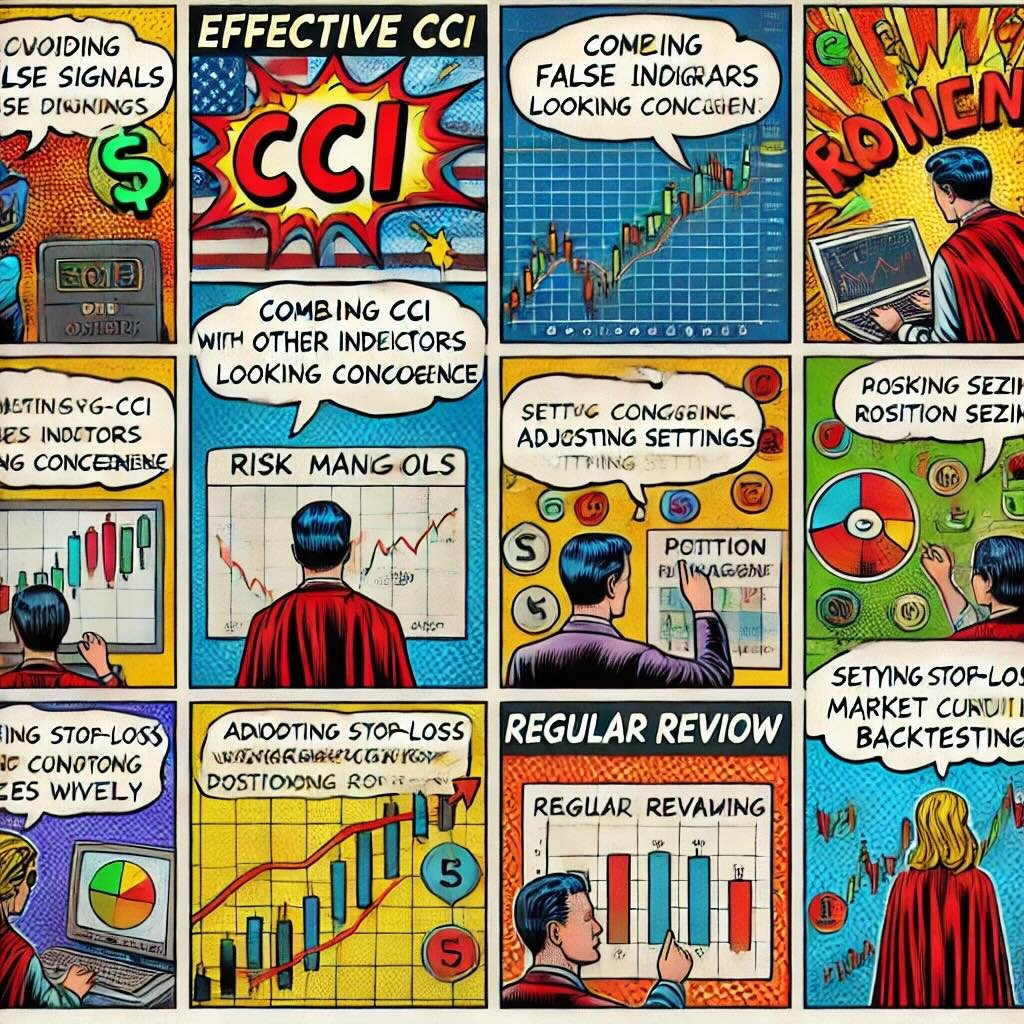 image illustrating tips for effective CCI trading