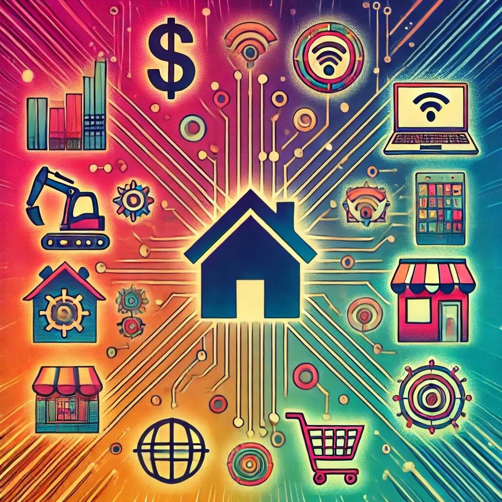 interconnectedness of the housing market with various industries