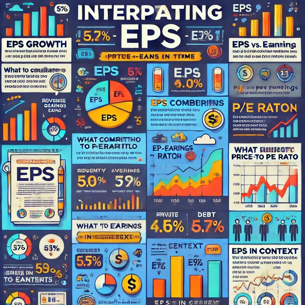 Interpreting EPS covers the key aspects of EPS growth, its relationship with the Price-to-Earnings (P/E) ratio