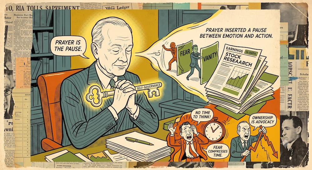John Templeton’s Spiritual Discipline as an Investing Edge: Humility, Patience, and Detachment