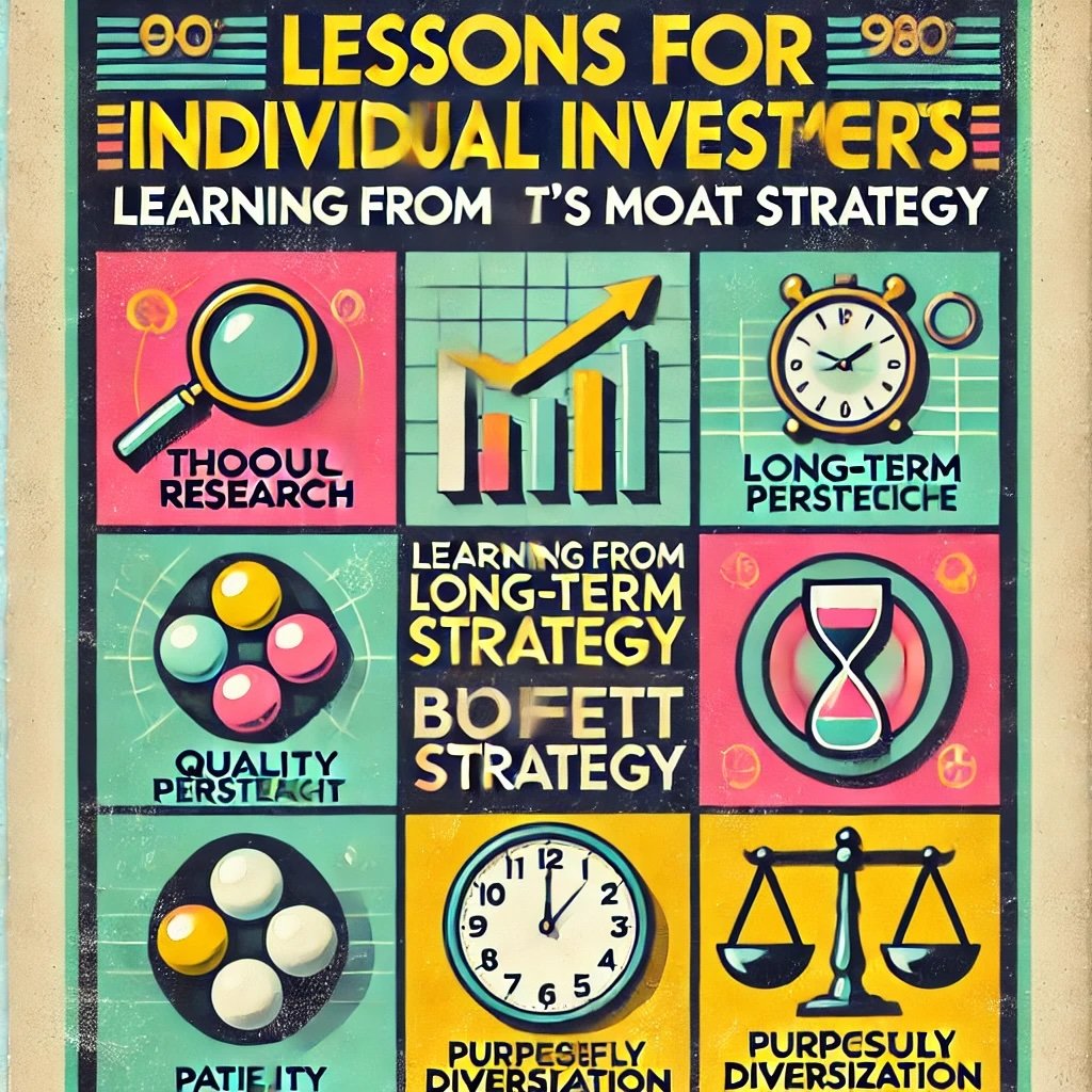 Lessons for Individual Investors Learning from Buffett's Moat Strategy emphasizes key investment principles inspired by Warren Buffett’s strategy