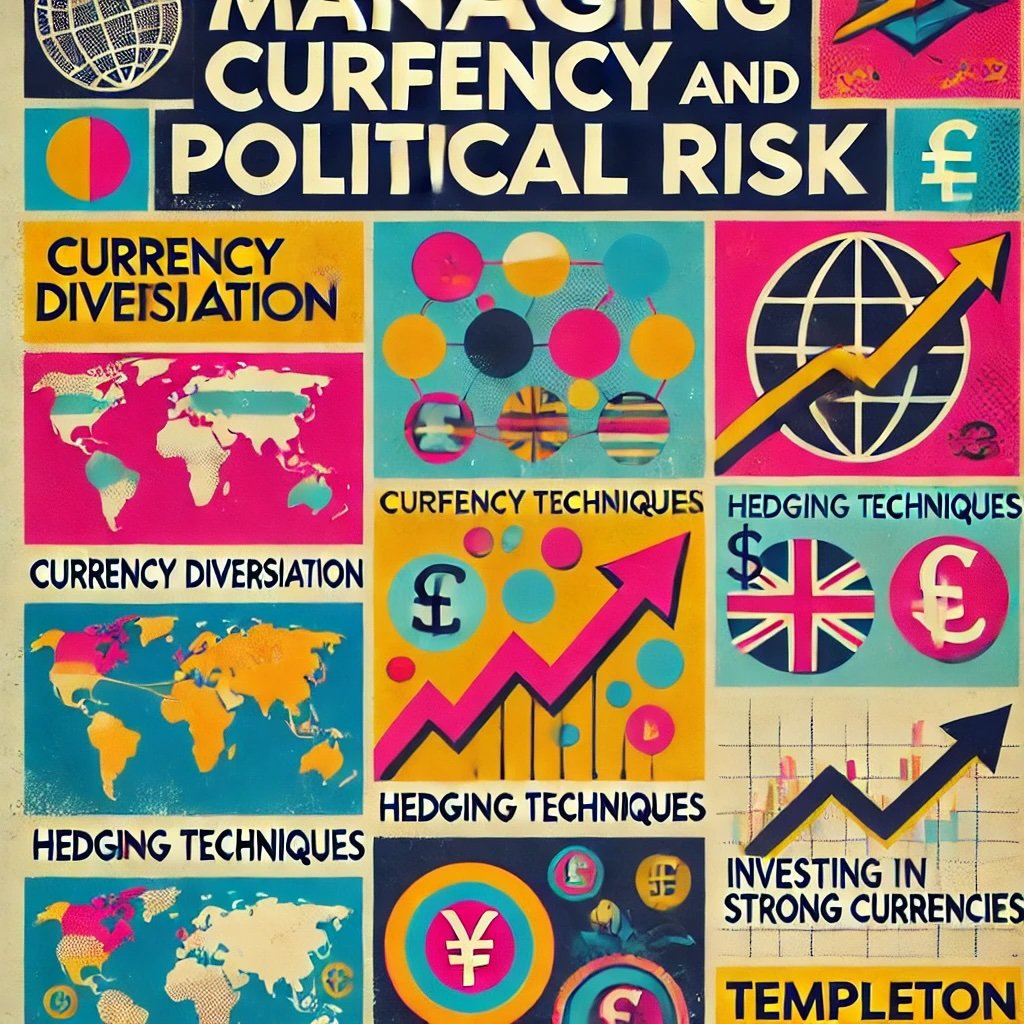 Managing Currency and Political Risk highlights strategies like currency diversification, hedging techniques, and investing in strong currencies