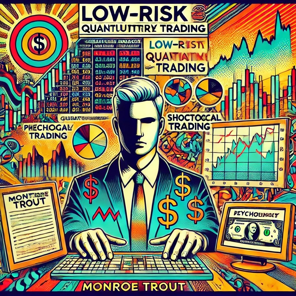 Monroe Trout's low-risk quantitative trading approach highlights the core principles of quantitative analysis, risk management, short-term trading, and psychological resilience 