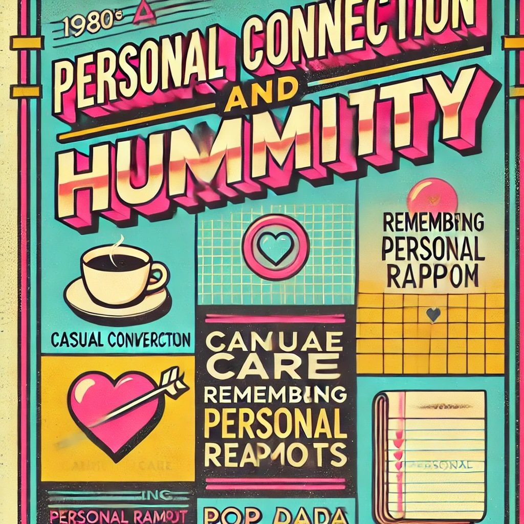 Personal Connection and Humility Building Personal Rapport emphasizing the importance of forming authentic, personal connections in business relationships