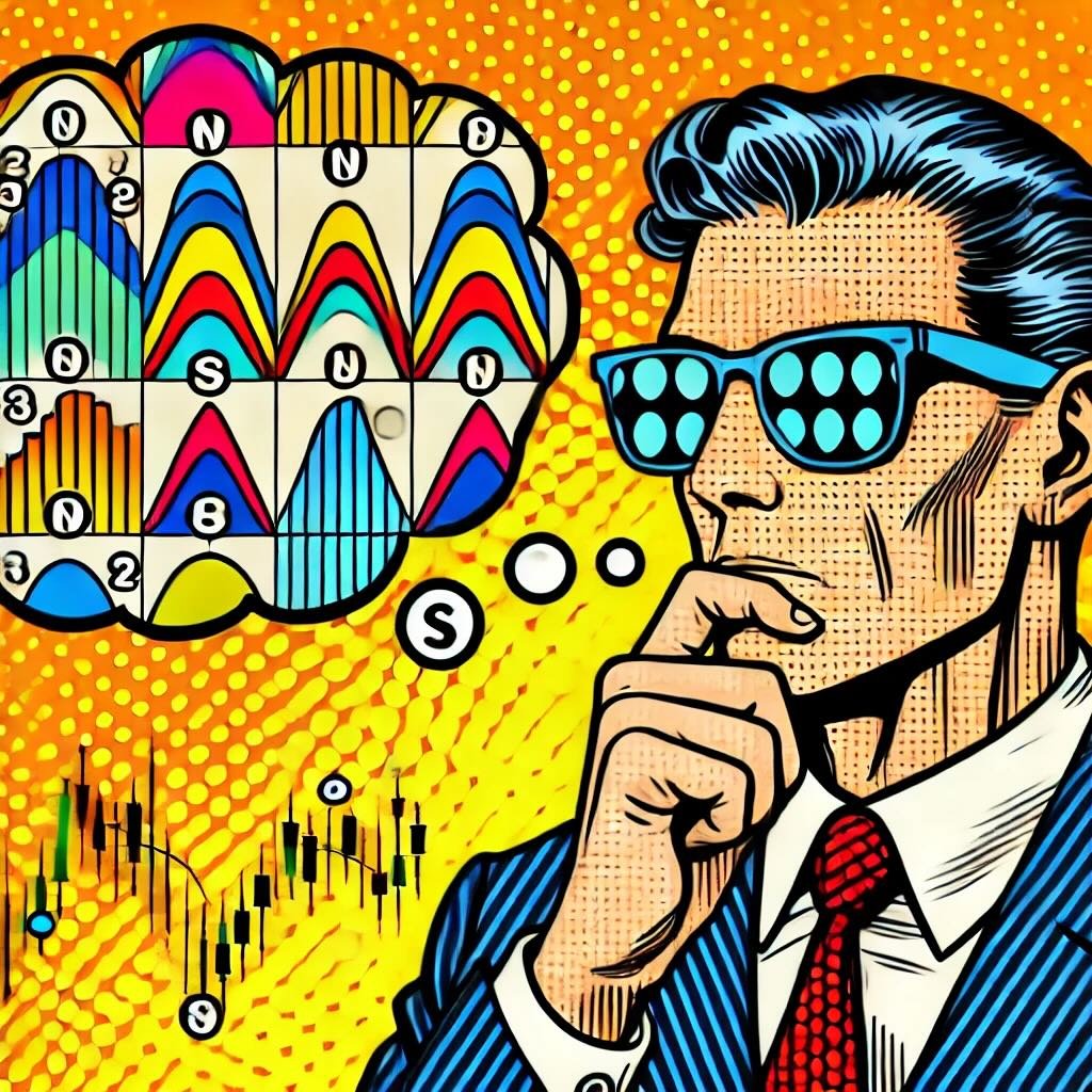 process of identifying Elliott Waves in financial markets