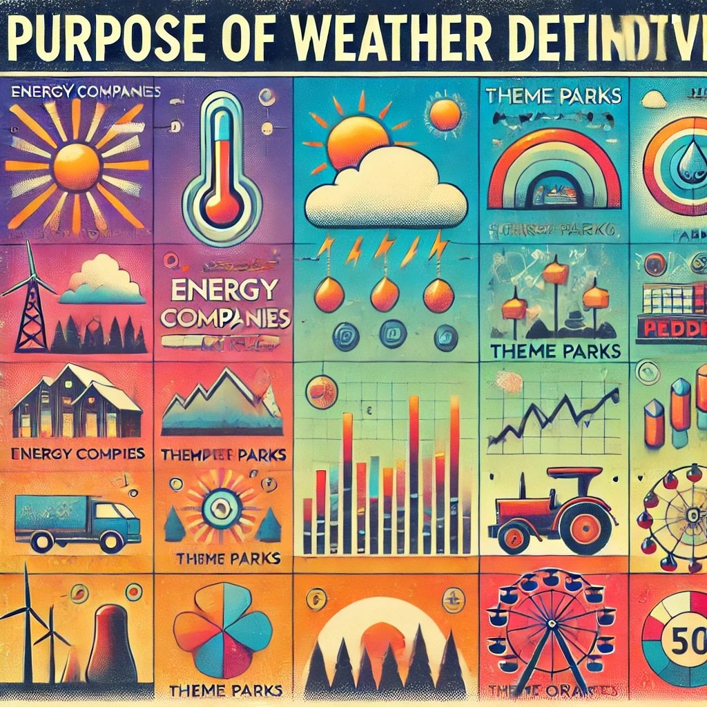 Purpose of Weather Derivatives connects industries like energy, agriculture, and events to weather data and financial hedging mechanisms the adaptability of weather derivatives in a climate-volatile world